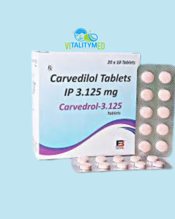 Carvedrol 3.125 mg