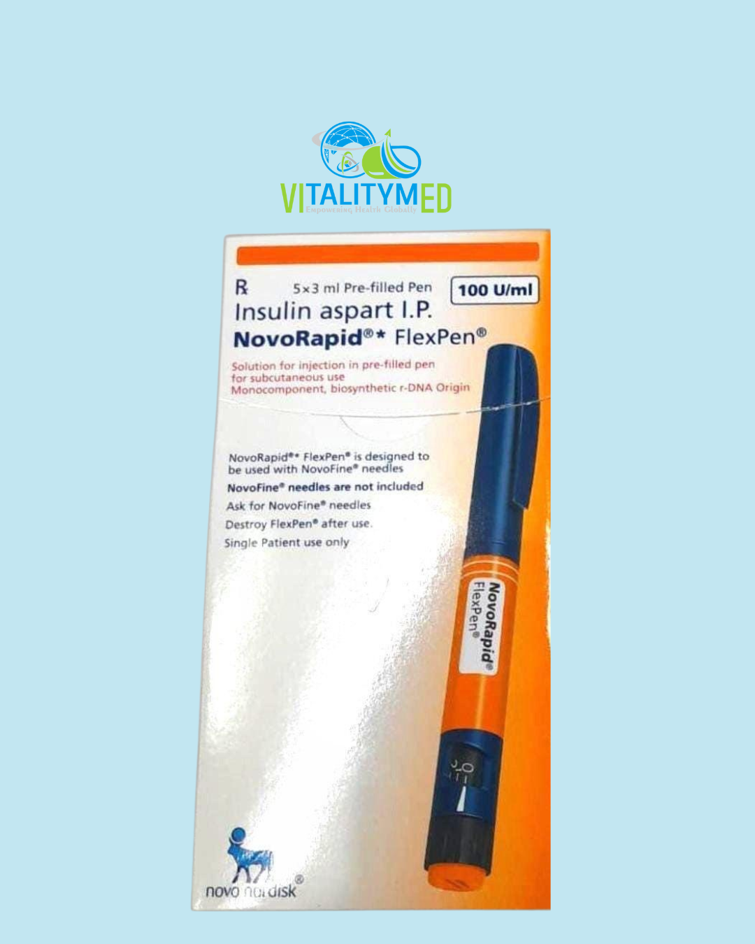 NovoRapid Penfill 3ml